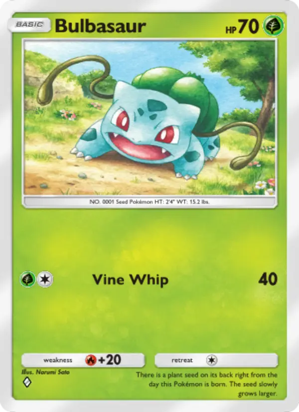 Bulbasaur — Genetic Apex card #001