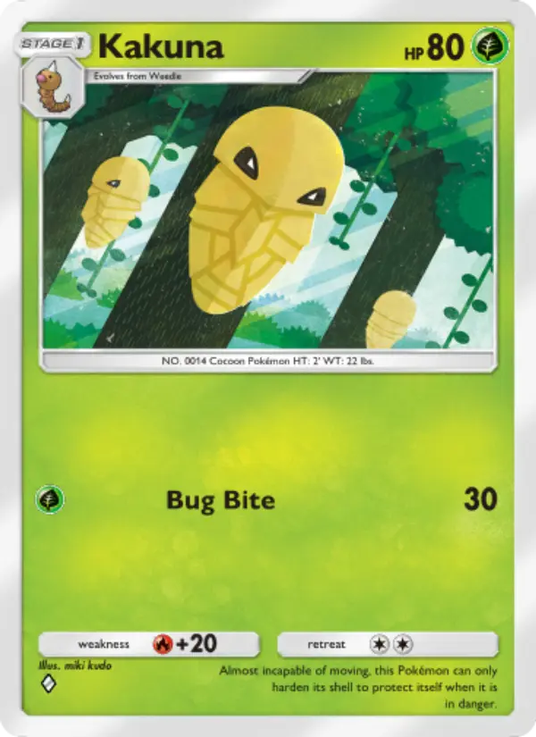Kakuna — Genetic Apex card #009