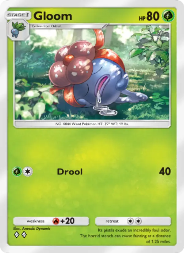 Gloom — Genetic Apex card #012