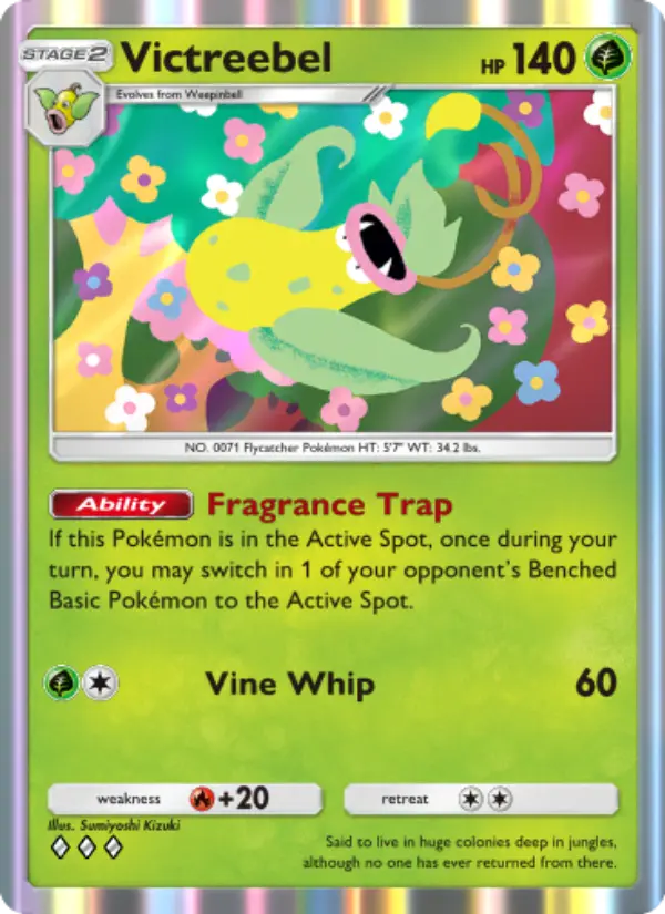 Victreebel — Genetic Apex card #020