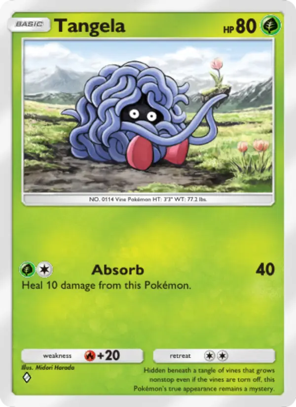 Tangela — Genetic Apex card #024