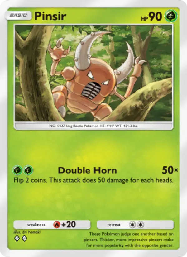 Pinsir — Genetic Apex card #026