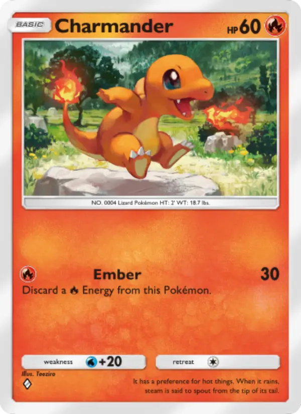 Charmander — Genetic Apex card #033