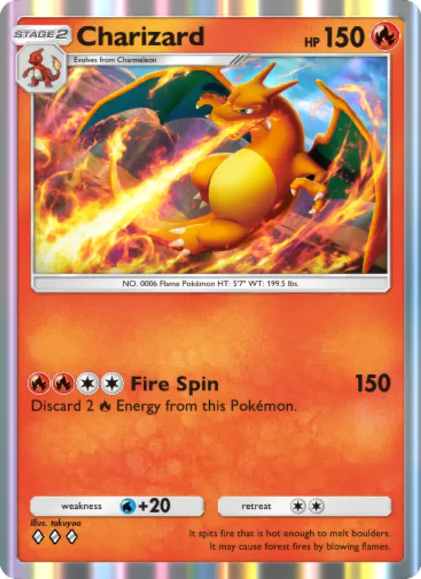 Charizard — Genetic Apex card #035