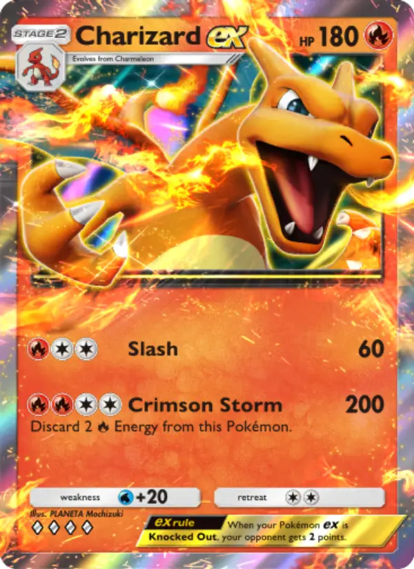 Charizard ex — Genetic Apex card #036