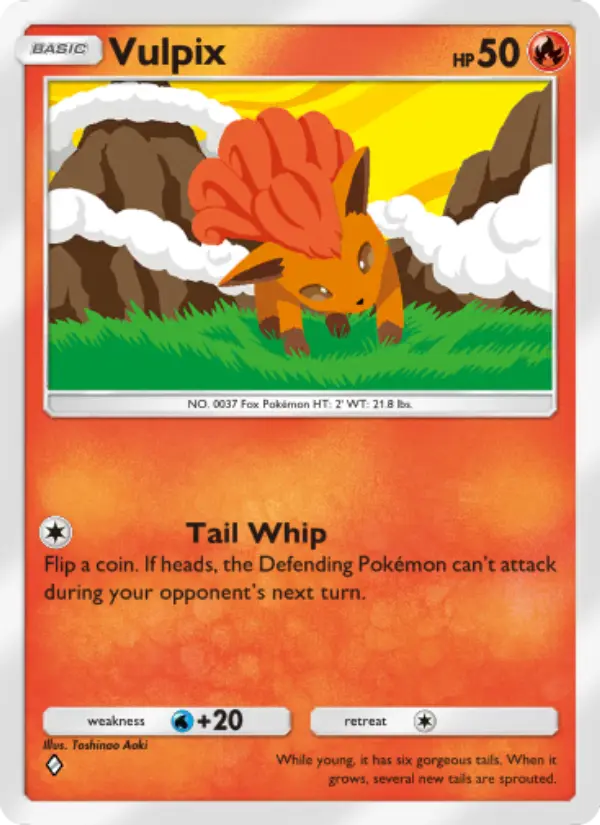 Vulpix — Genetic Apex card #037