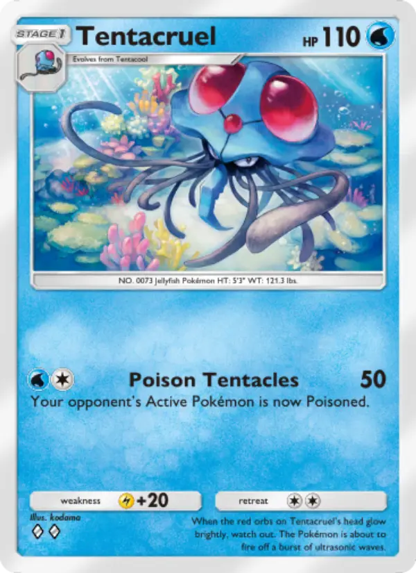 Tentacruel — Genetic Apex card #063