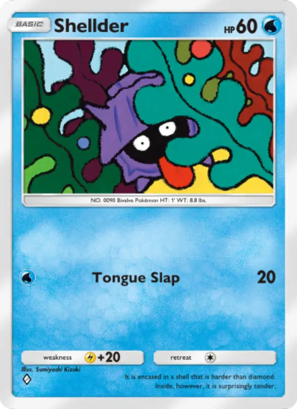 Shellder — Genetic Apex card #066