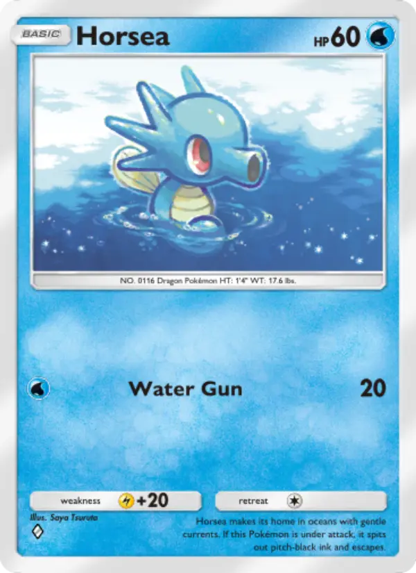 Horsea — Genetic Apex card #070