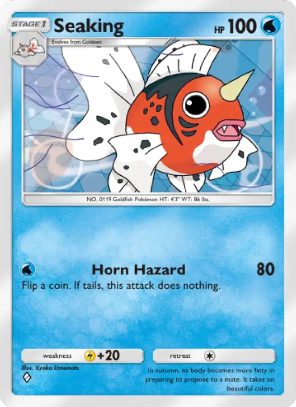 Seaking — Genetic Apex card #073