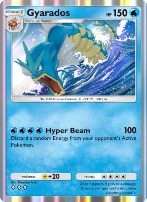 Gyarados — Genetic Apex card #078