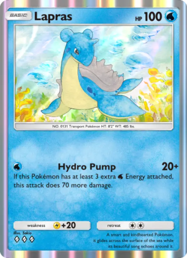 Lapras — Genetic Apex card #079