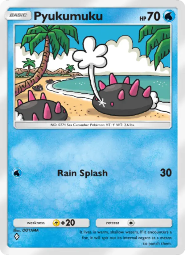 Pyukumuku — Genetic Apex card #090