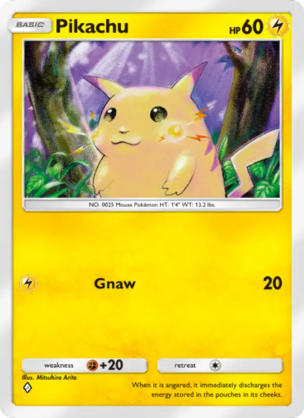 Pikachu — Genetic Apex card #094