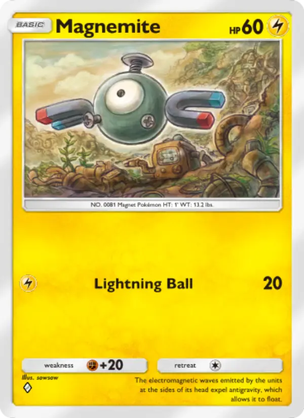 Magnemite — Genetic Apex card #097