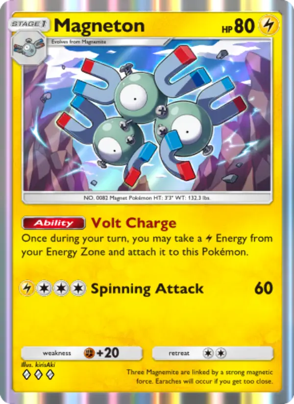 Magneton — Genetic Apex card #098