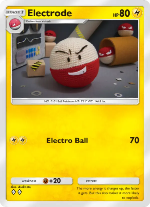 Electrode — Genetic Apex card #100