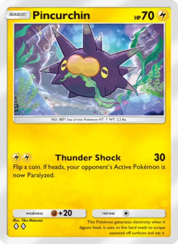Pincurchin — Genetic Apex card #112