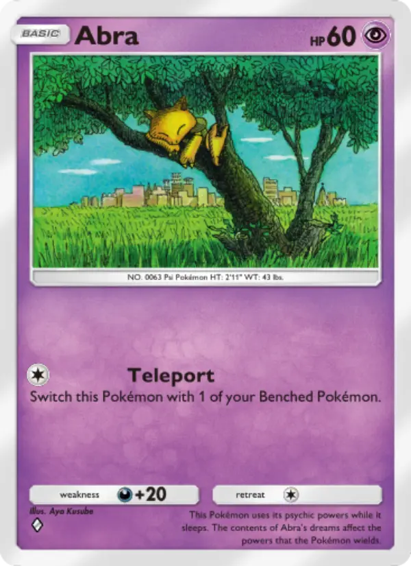 Abra — Genetic Apex card #115