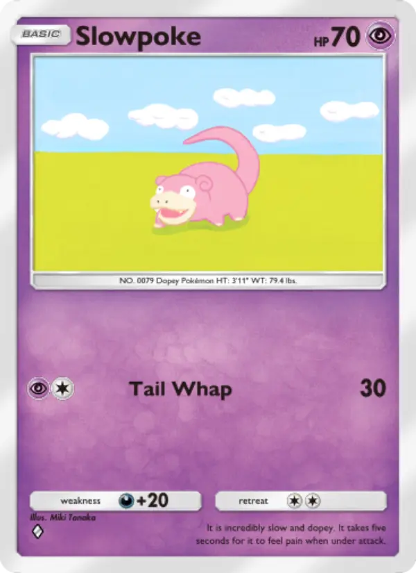 Slowpoke — Genetic Apex card #118
