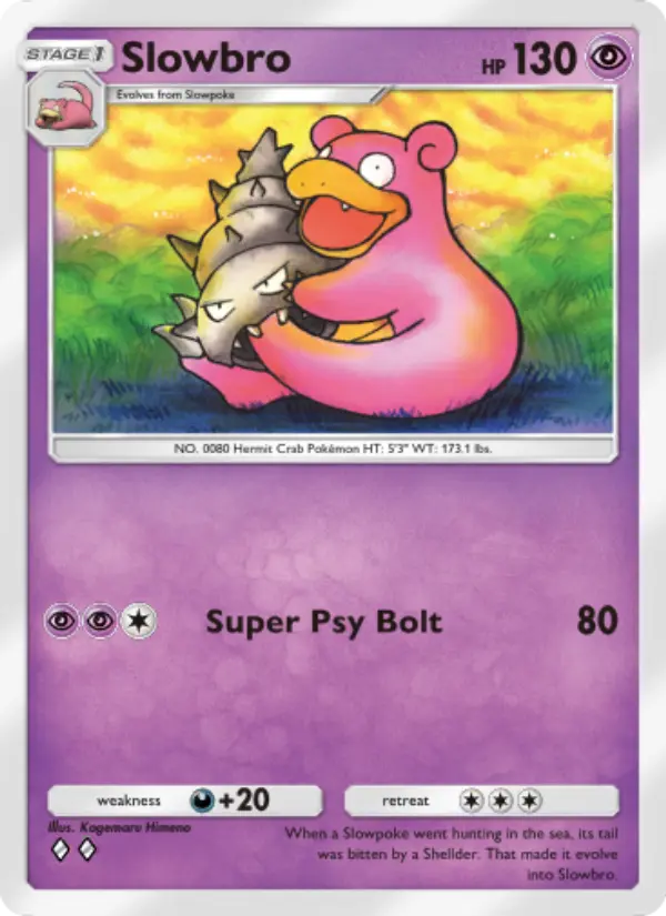 Slowbro — Genetic Apex card #119