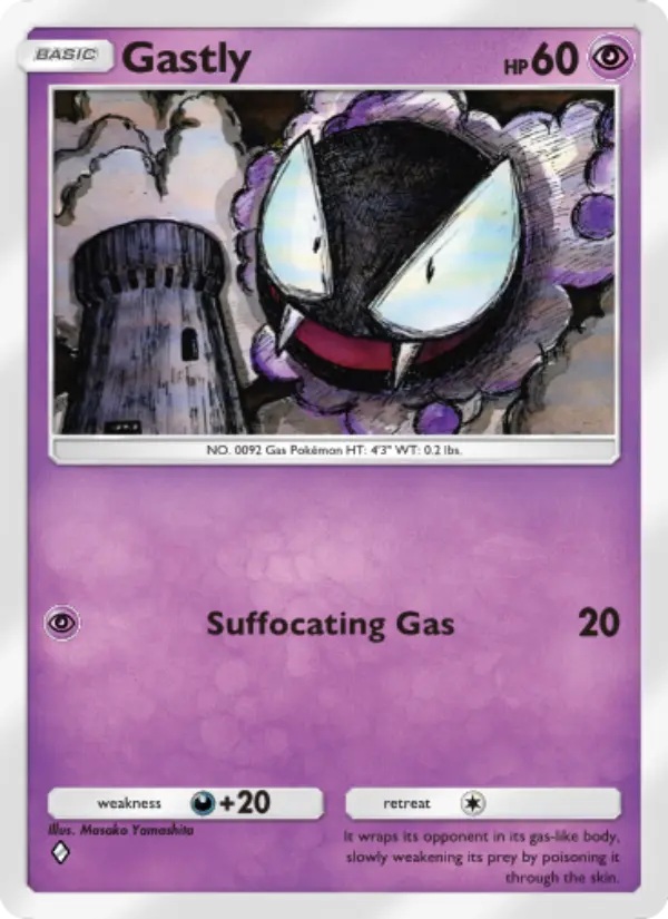 Gastly — Genetic Apex card #120