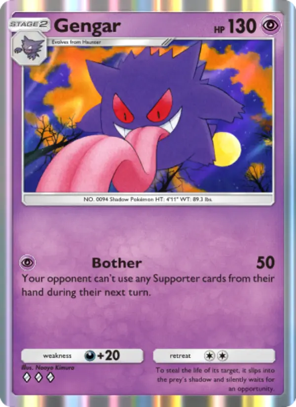 Gengar — Genetic Apex card #122