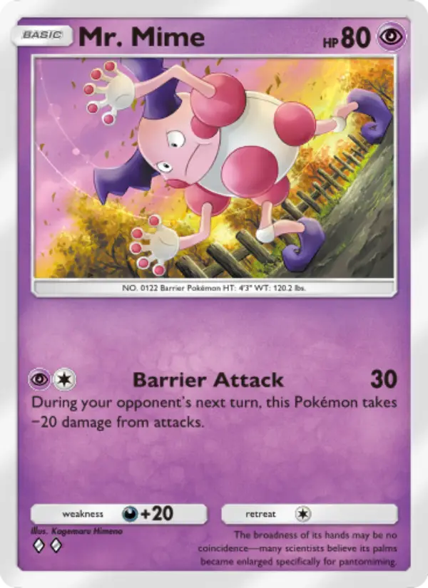 Mr. Mime — Genetic Apex card #126