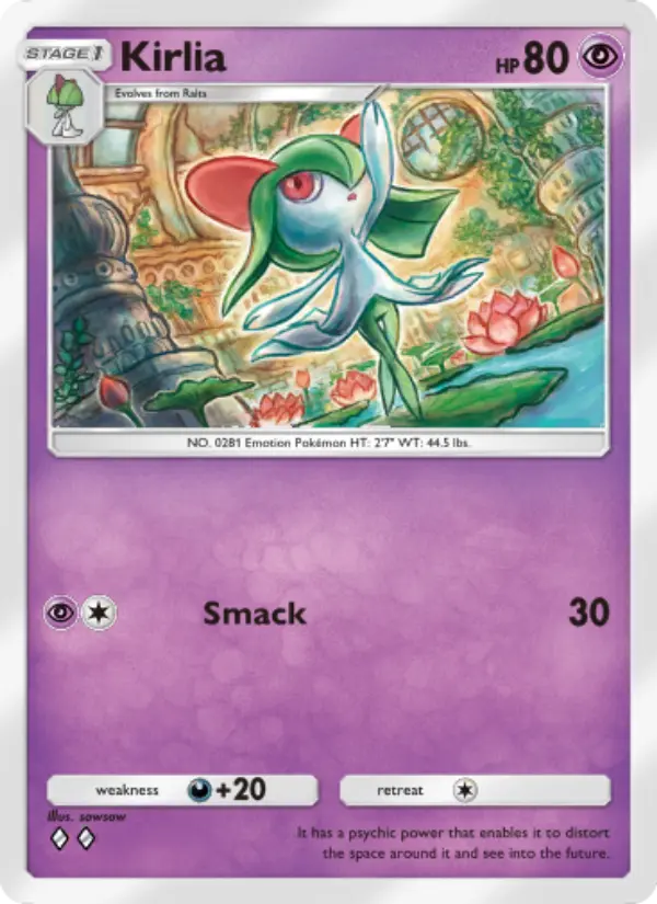 Kirlia — Genetic Apex card #131