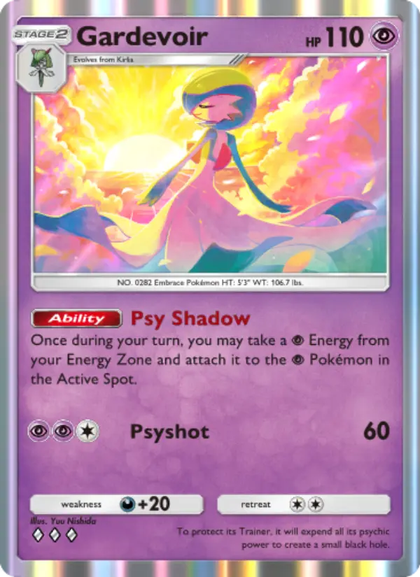 Gardevoir — Genetic Apex card #132