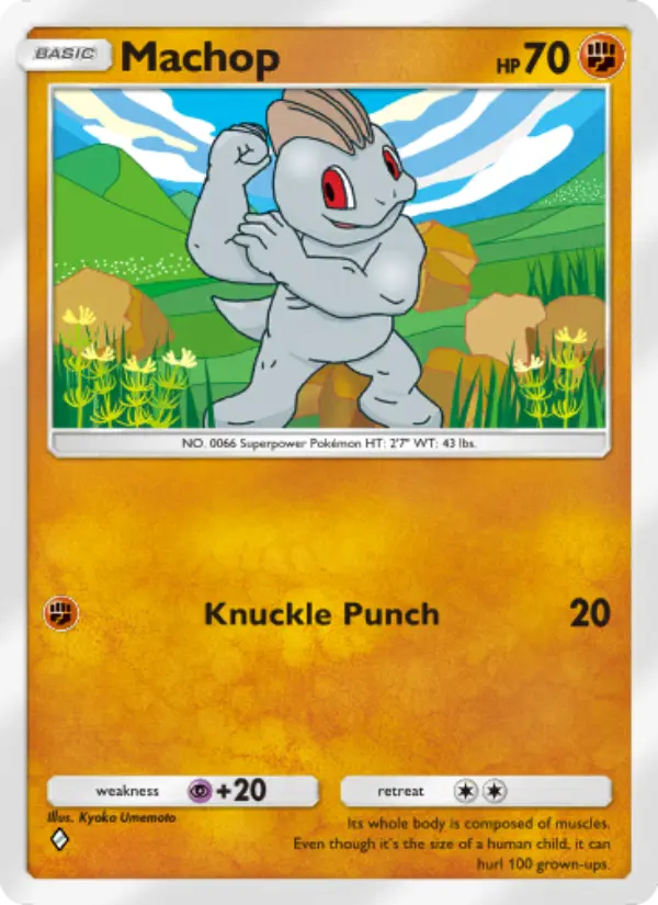 Machop — Genetic Apex card #143