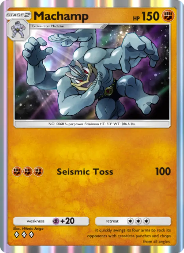Machamp — Genetic Apex card #145