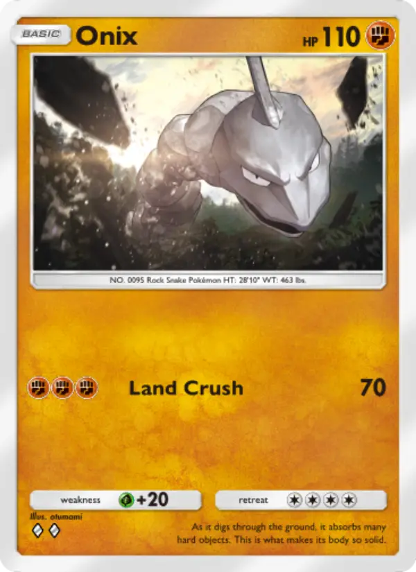 Onix — Genetic Apex card #150