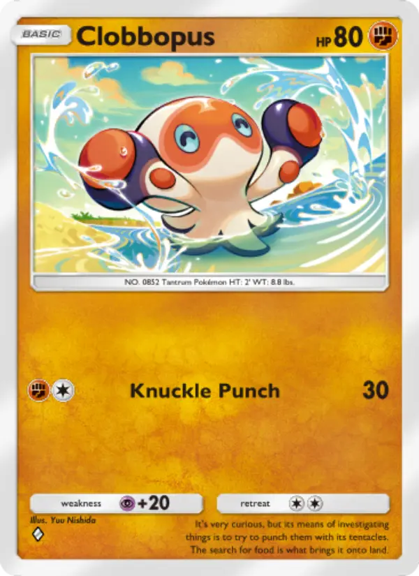 Clobbopus — Genetic Apex card #162