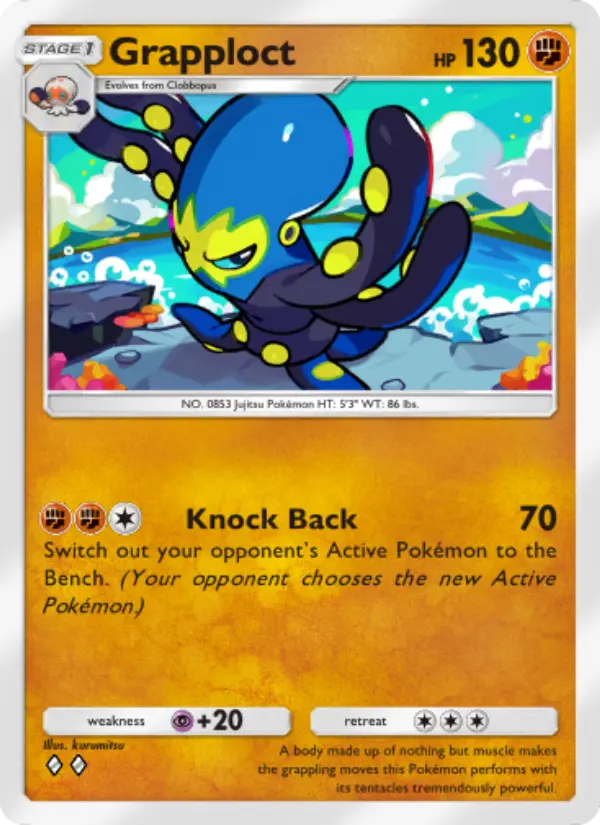 Grapploct — Genetic Apex card #163
