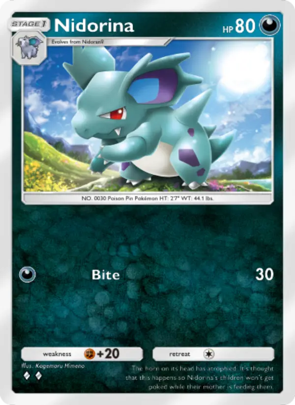 Nidorina — Genetic Apex card #167