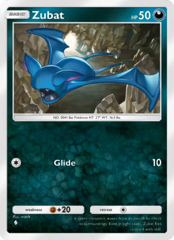 Zubat — Genetic Apex card #172