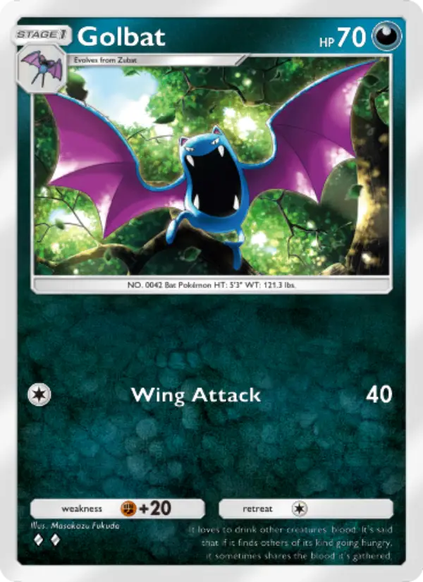 Golbat — Genetic Apex card #173