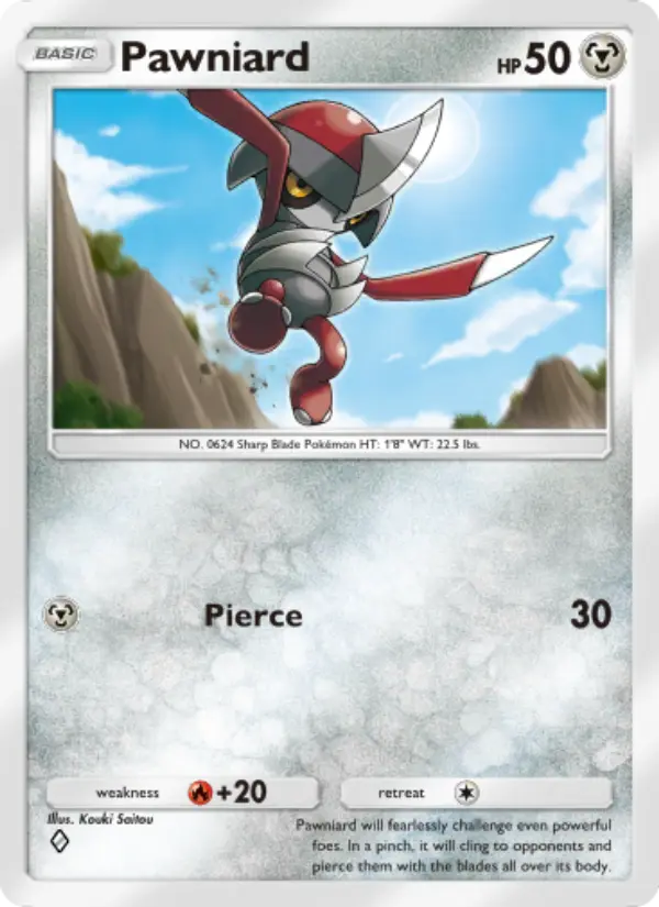 Pawniard — Genetic Apex card #179