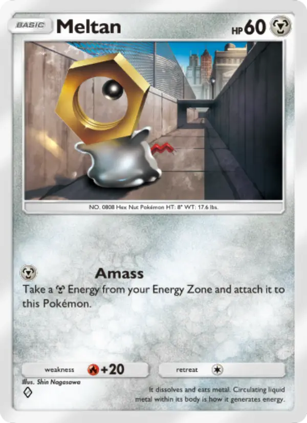 Meltan — Genetic Apex card #181