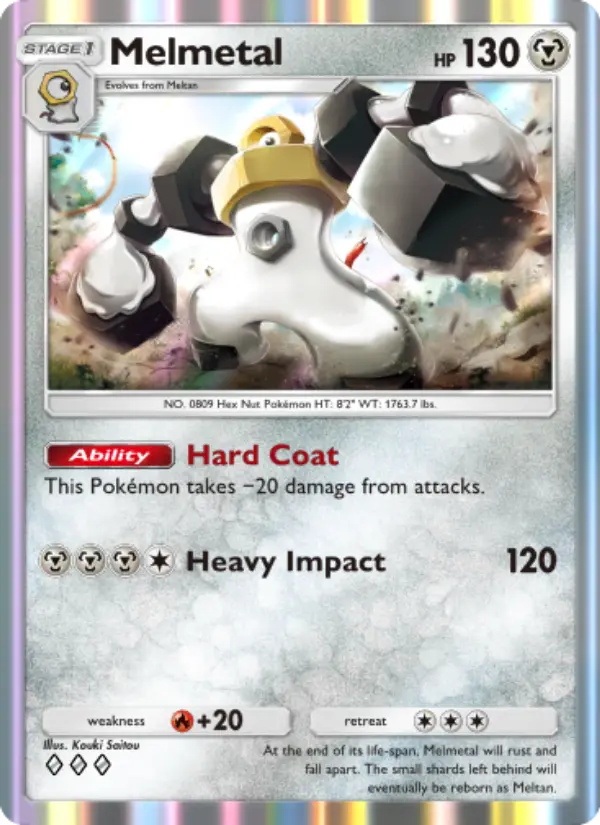 Melmetal — Genetic Apex card #182