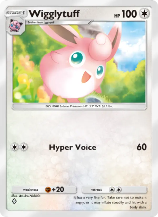 Wigglytuff — Genetic Apex card #194