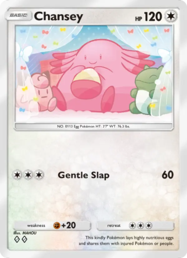 Chansey — Genetic Apex card #202