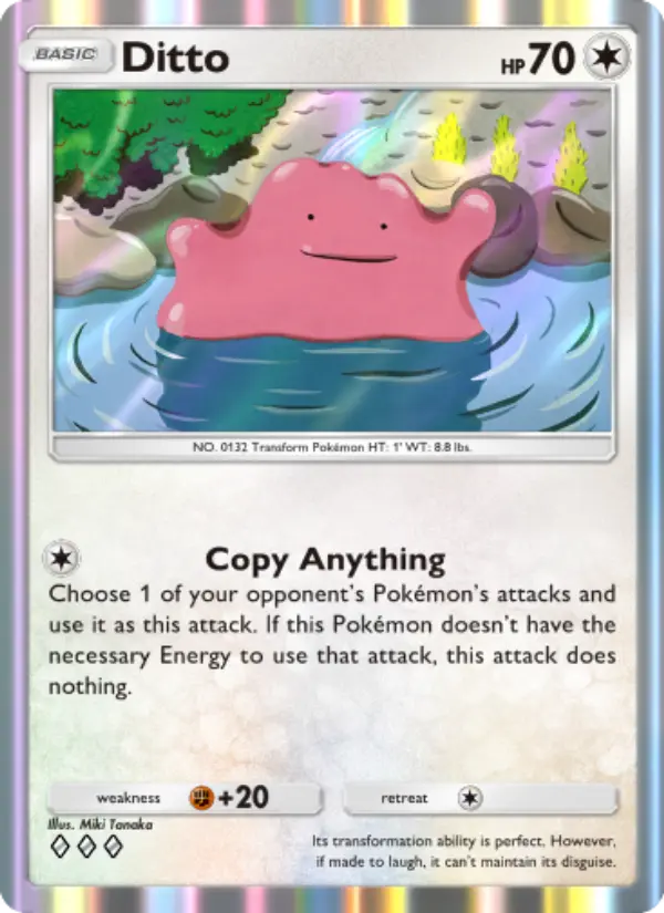 Ditto — Genetic Apex card #205