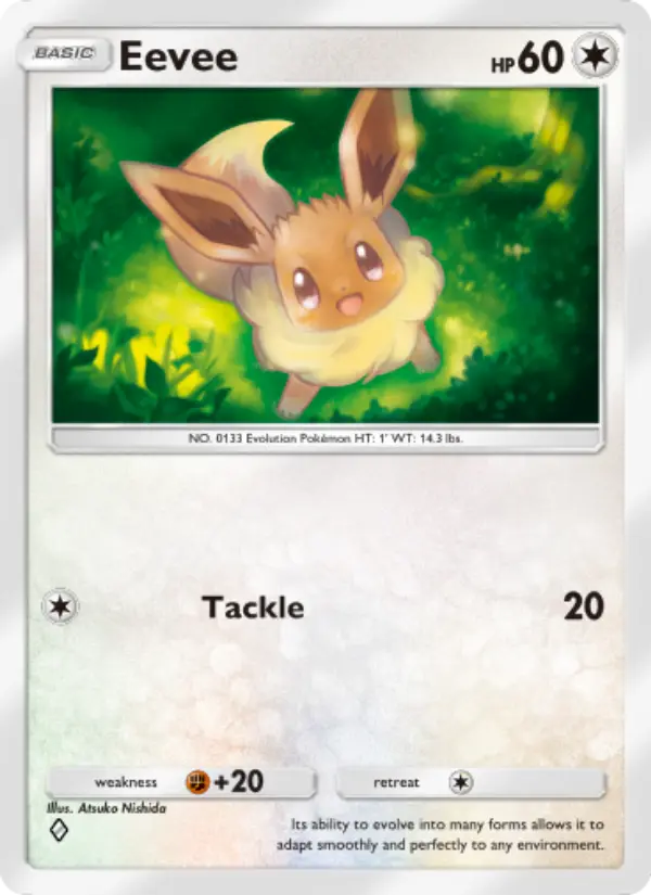 Eevee — Genetic Apex card #206