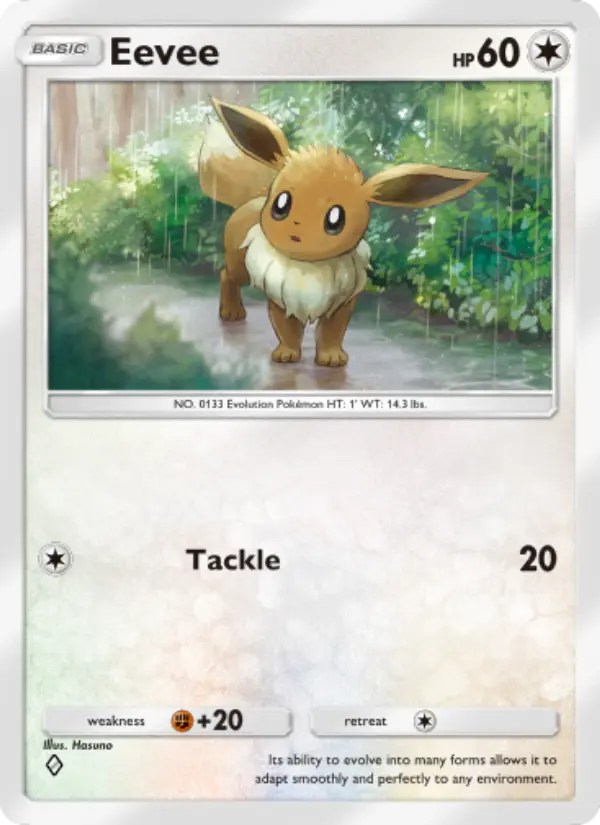 Eevee — Genetic Apex card #207