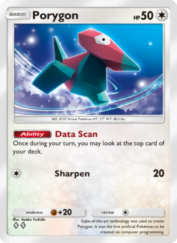 Porygon — Genetic Apex card #209