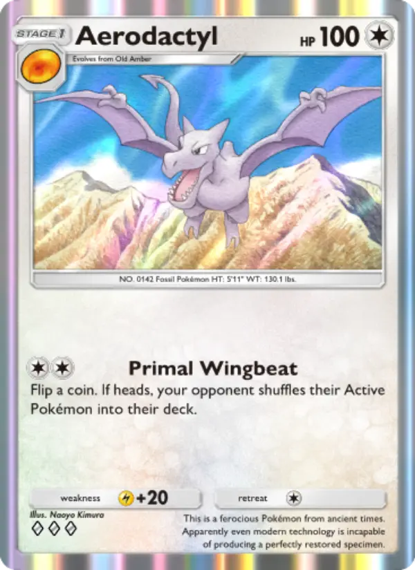 Aerodactyl — Genetic Apex card #210