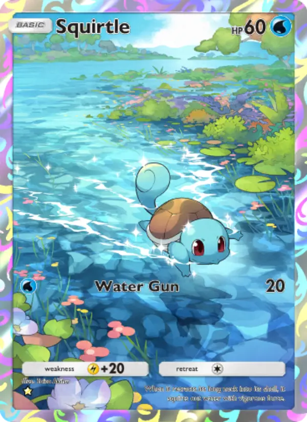 Squirtle — Genetic Apex card #232