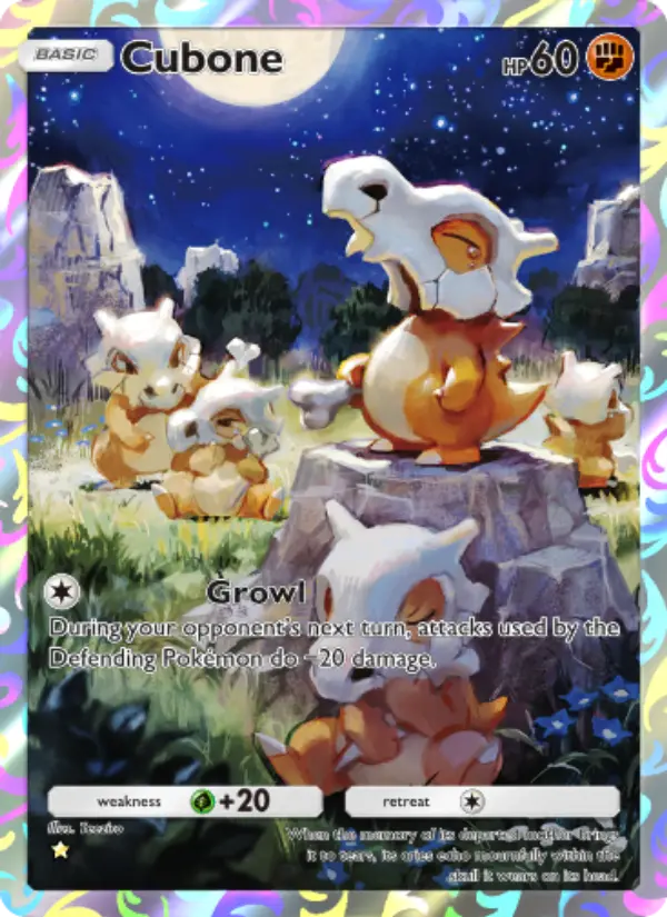 Cubone — Genetic Apex card #239